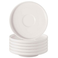 Villeroy & Boch Untertasse 11,6 cm Weiß 6 St.