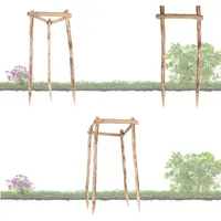 BooGardi Baum Rankhilfe Bausatz · 3 Pfähle Höhe 120cm