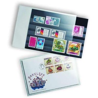 Leuchtturm Schutzhüllen für Briefe, Ansichtskarten, Alte Postkarten (HP10) 50er-Pack