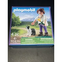 Playmobil Milka Frau mit Hund + Blume 70371 Neu