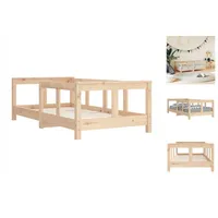 VidaXL Kinderbett 70x140 cm Massivholz Kiefer