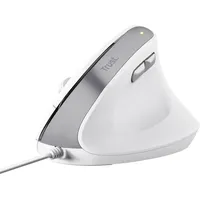 Trust Bayo II Ergonomische Maus Weiß