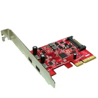 Roline PCI-Express-Karte, USB 3.2 Gen 2, 2x USB-C