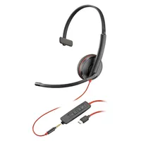 Poly BW C3215 MONO HS +CC (Kabelgebunden, USB-C), Office