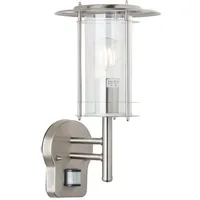 Lightbox Außenwandlampe mit Bewegungsmelder| 36 cm Höhe, Ø 20