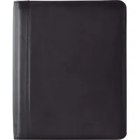 Dermata Schreibmappe Leder 36 cm schwarz