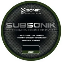 Sonik sports Sonik Subsonik green 22lb 1200m Einheitsfarbe No