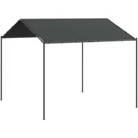 VidaXL Gartenpavillon 3 x 3 m Anthrazit