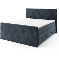 Roller Boxspringbett - navi - H3 - mit Bettkasten