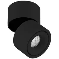 ARCCHIO Rotari, 980lm, 1-flg., schwarz - schwarz,