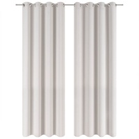 Blumtal Verdunklungsvorhänge 2er Set - Thermovorhang Hitzeschutz - Vorhang