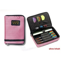 KARELLA Darttasche THE PAK rosa bunt Einheitsgröße