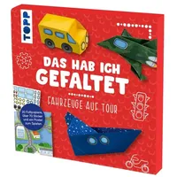 Frechverlag Das hab ich gefaltet Mini-Papierset - Fahrzeuge auf