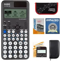 DynaTech Casio FX-87 DE CW mit schwarzer Tasche, Zirkelset
