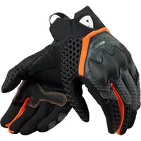 RevIt! Revit Veloz Handschuhe - Schwarz/Grau/Orange / XXL