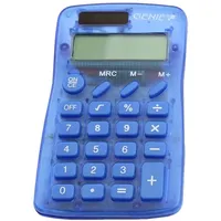 GENIE 825 B Taschenrechner mit 8-stelliger Anzeige, blau