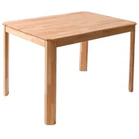 Krok Wood Esstisch Berlin aus Massivholz in Buche 110x75x75