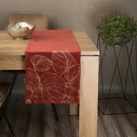Eurofirany Tischdecke BLINK, Tischläufer, Samt, Velvet, 35x140 cm, 35x180
