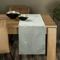 Eurofirany Tischdecke BLINK, Tischläufer, Samt, Velvet, 35x140 cm, 35x180