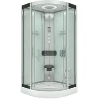 AcquaVapore Dampfdusche Duschkabine Sauna 80x80 cm Mit 2k Scheiben