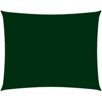 VidaXL Sonnensegel Oxford-Gewebe Rechteckig 2,5x3,5 m Dunkelgrün