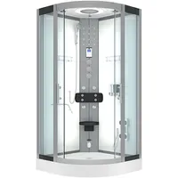 AcquaVapore Dampfdusche Duschkabine Sauna 80x80 cm ohne 2k Scheiben