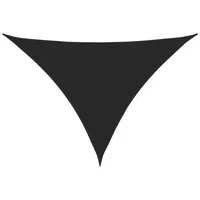 VidaXL Sonnensegel Oxford-Gewebe Dreieckig 4x5x6,4 m Schwarz