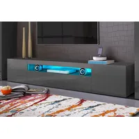 Home Affaire Lowboard HOME AFFAIRE "Egypt", grau (anthrazit hochglanz),