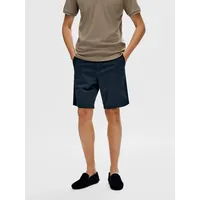 Selected HOMME Chinoshorts SLHREGULAR BILL FLEX SHORTS NOOS blau