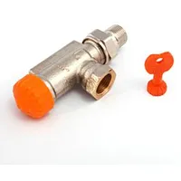 HEIMEIER Thermostat-Ventilunterteil 3910-02.000 Axial, DN 15, mit automatischer Durchflussregelung