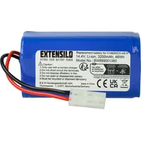 EXTENSILO Akku kompatibel mit Xiaomi Mijia G1 Saugroboter (3200