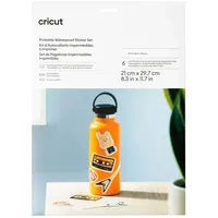 Cricut bedruckbare Aufkleberfolie für Schneideplotter weiß