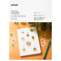 Cricuttm bedruckbare Aufkleberfolie für Schneideplotter gold 21,0 x 29,7