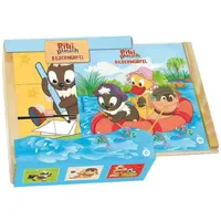 Trötsch Verlag Bilderwürfel Pittiplatsch Holz