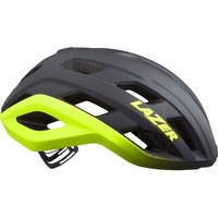 Lazer Strada KinetiCore, Matte Dark Grey Flash Yellow