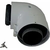 WOLF-Garten Abgasbogen DN63/96 konzentrisch 90 Grad für Brennwert