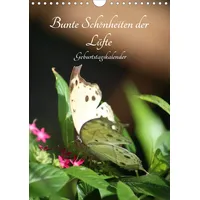 Calvendo Bunte Schönheiten der Lüfte (Wandkalender immerwährend DIN A4