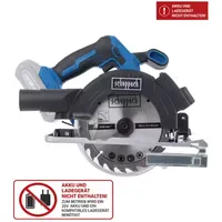 SCHEPPACH Akku-Handkreissäge C-HCS165-X 20V mit LED-Beleuchtung und Softstart, Sägeblatt