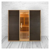 Purehaven Infrarotsauna 160x210x200 cm für 6 Personen Saunaofen aus