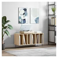 VidaXL Plattenschrank Sonoma-Eiche 100x38x48 cm Holzwerkstoff