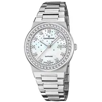 Candino - C4749/1 - Armbanduhr - Damen - Silber