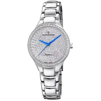 Candino Lady Petite C4696/1 Damenarmbanduhr Mit Zirkonen - Silber/Silber