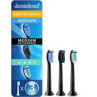 Demirdental Vielfaltspack Medium und Hart, Aufsätze passend für Philips