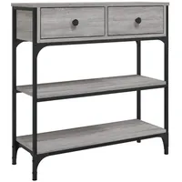 VidaXL Sonoma Konsolentisch 72,5x25x75 cm grau