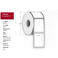 CAPTURE Capture, Etiketten, Label 100 x 50mm, Core 76mm