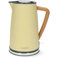 Nedis Wasserkocher Wasserkocher, Gelb