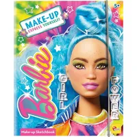 Lisciani Barbie Sketch Book Make Up Goal (In Display