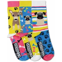 United Oddsocks Socken 3er Pack in Pugs | Gr.: