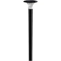 V-Tac Wegeleuchte Kunststoff 88,0 cm inkl. Dämmerungssensor schwarz