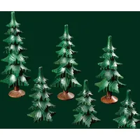 Erzgebirgische Volkskunst Richard Glässer GmbH Baum, 7 Kränze mit